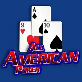 All American Poker by RTG (Reel Time Gaming), showcased at playfina-casino.eu.com – game logo