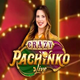 Crazy Pachinko casino game by Evolution – featured logo at Playfina Casino