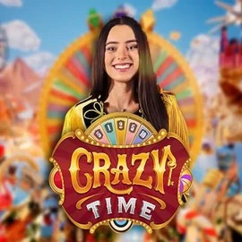 Crazy Time logo by Evolution Playfina Casino