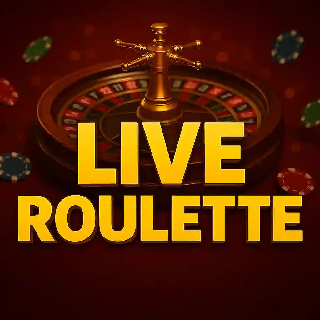 Live Roulette logo by Evolution Playfina Casino