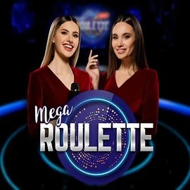 Mega Roulette logo by Pragmatic Play Playfina Casino