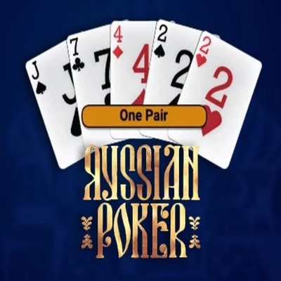 Russian Poker casino game by OneTouch Games – featured logo at Playfina Casino