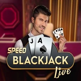 Speed Blackjack slot icon by Pragmatic Play, available at Playfina Casino