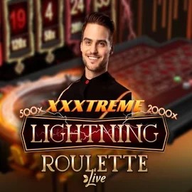 XXXtreme Lightning Roulette slot visual from Evolution available on playfina-casino.eu.com